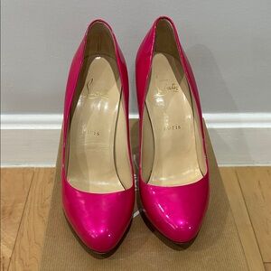 Christian Louboutin Fuchsia Heels
